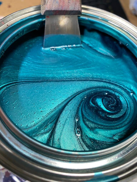 Majestoso Azul-petróleo