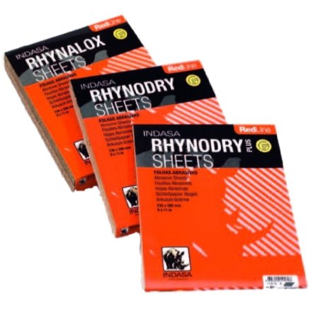 INDASA REDLINE RHYNODRY  9"x11"  Sanding Sheets
