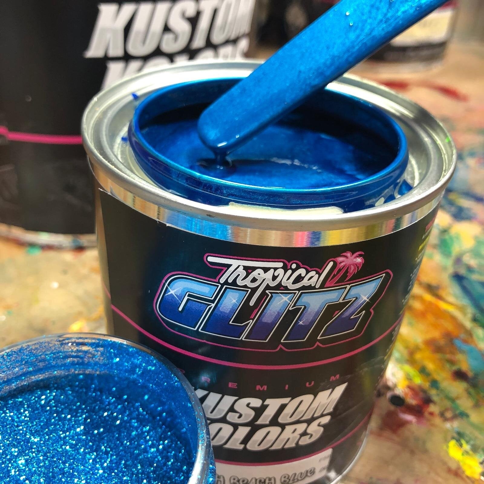 South Beach Blue - Tropical Glitz | Tropical Glitz