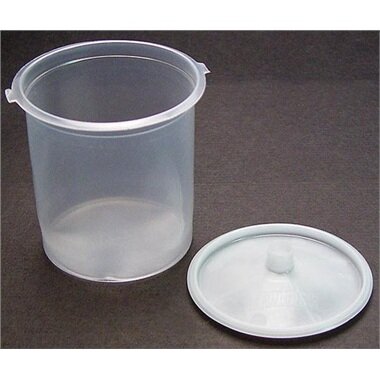 Vasos y tapas desechables DeKups® Gravity Feed de 34oz./1000 ml