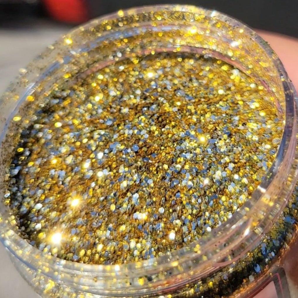 Dirty Gold Metal Flake - Limited Edition - Tropical Glitz